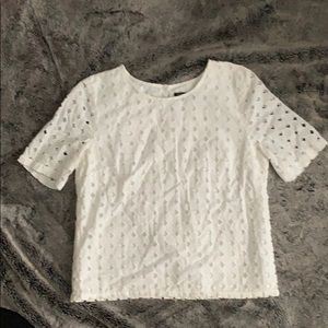 Banana Republic Eyelet Top